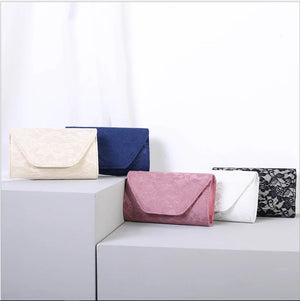 Lace Evening Clutch Bag Wedding Clutches Purse Crossbody Bags