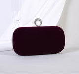 Vintage Rhinestone Bridal Wedding Clutch Bag