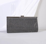 Crystal Diamond Clutch Purse Evening Bag Women Bridal Wedding Party Handbag