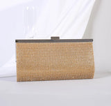 Crystal Diamond Clutch Purse Evening Bag Women Bridal Wedding Party Handbag