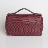 High Ostrich Pattern PU Leather Clutch Bag for Women