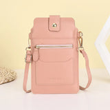PU Leather Crossbody Phone Bags for Women Casual Shoulder Messenger Purse