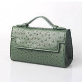 Women Ostrich Pattern Handbags Female Evening Party Bag