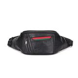 Xiao.p High Pu Leather Men's Waist Pack