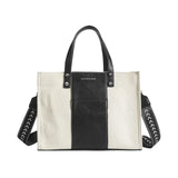 Xiuya Japanese Canvas Bag for Women Spring Large Capacity Handbags