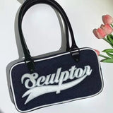 Xiuya Retro Womens Shoulder Bag Casual All-match Travel Fitness Baseball Sports