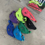Colorful Bucke Straps Shoulder Bag Casual Travel Waist Bag