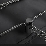 Demo Streetwear Backpack Casual Drawstring Pocket Techwear Buckles