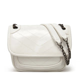 Y10 Casual Chain Shoulder Bag Wild Net Red Small Square Bag