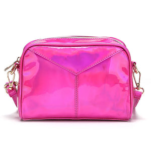 Y10 Women Shoulder Bags Holographic Evening Handbags Messenger Bag