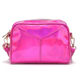 Y10 Women Shoulder Bags Holographic Evening Handbags Messenger Bag