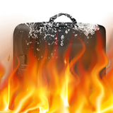 Y166 Document Organizer Bag 4-Layer Large Space Fireproof Zipper