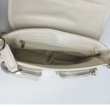 Y2K Girls Small Shoulder Bags Women PU Leather Crossbody Handbags
