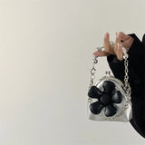 Y2K Flower Bag Gothic Punk Mini Crossbody Hot Messenger Bag