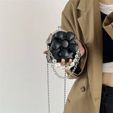 Y2K Flower Bag Gothic Punk Mini Crossbody Hot Messenger Bag