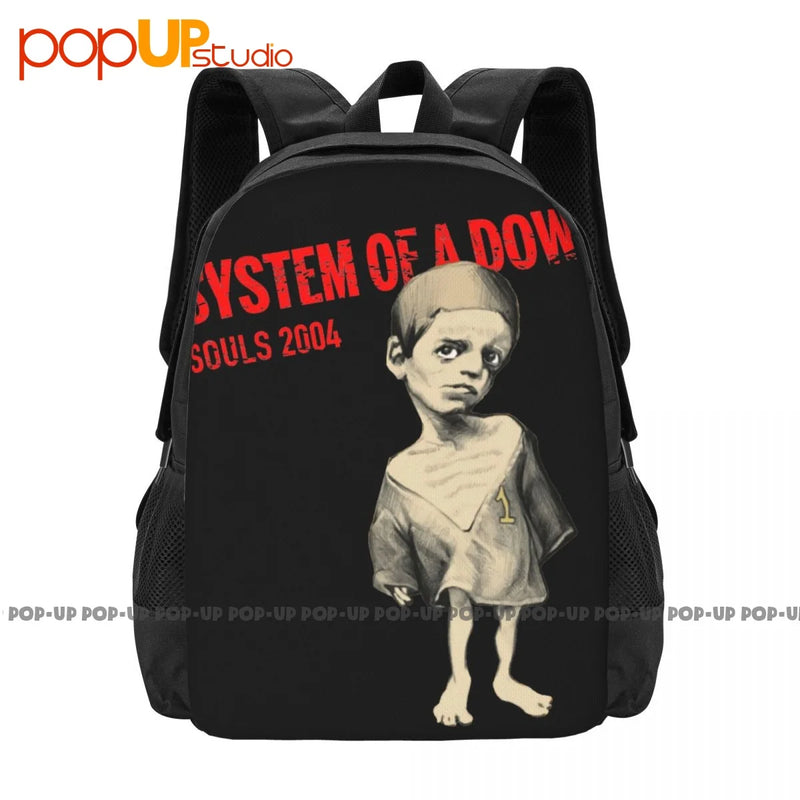 Y2K System Of A Down Souls 2004 Large Capacity Gym Tote Bag