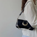 Y2K Messenger Bag Magic Moon Bags 5D Gradient Technology
