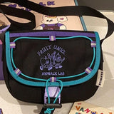 Y2k Girl Vintage Embroidery Shoulder Bags Women Harajuku Street Style