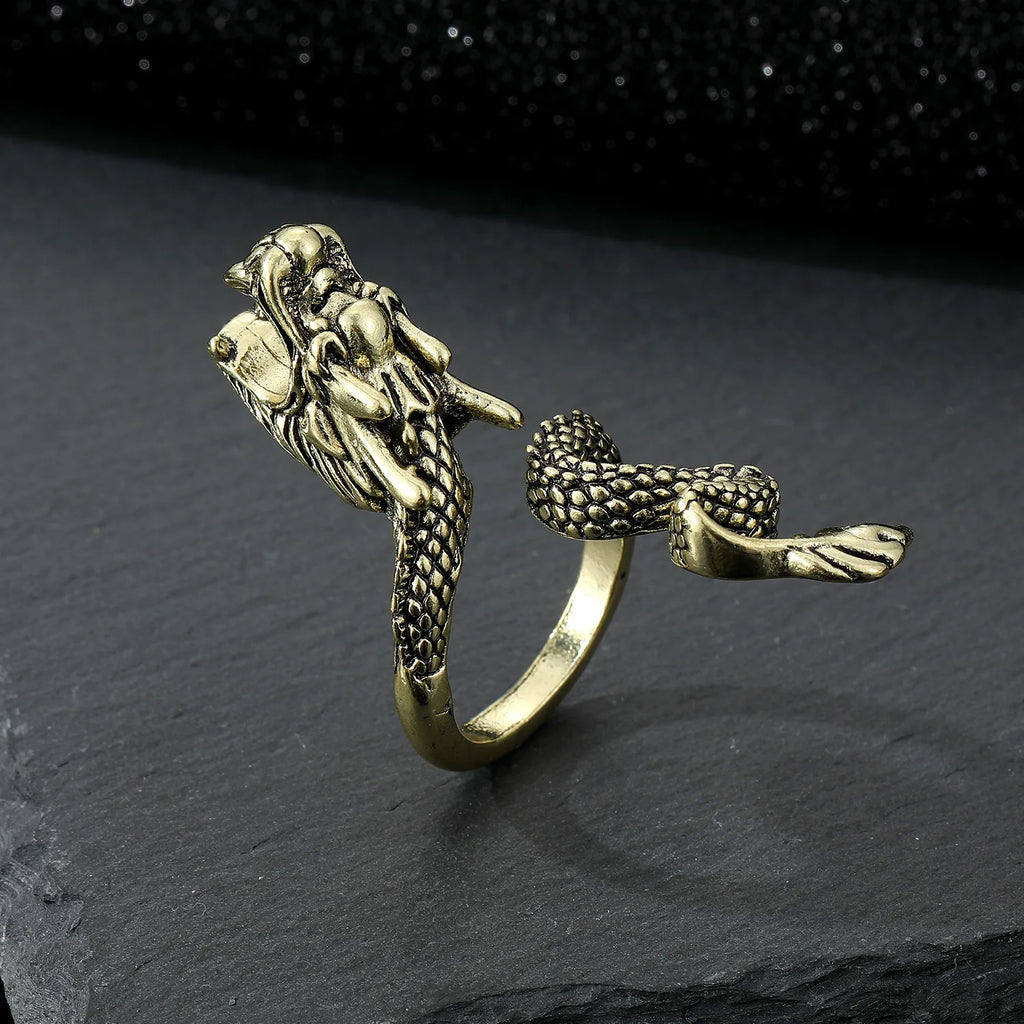 Dragon Shaped Cigarette Clip Ring Gadget for Men