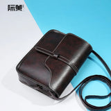 YAOKU Women's Mini Messenger Bag Retro Square Shoulder Bag