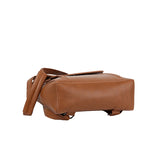 Vintage Preppy Women Backpack PU Leather Girls Rucksack