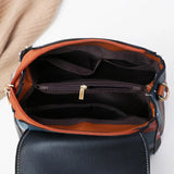 Women Leather Backpack Small School Bag Female Shoulder Crossbody Bag