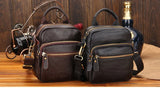 Vintage Messenger Bag Small Cross-Body Shoulder Bags Men