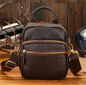 Vintage Messenger Bag Small Cross-Body Shoulder Bags Men