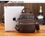Vintage Messenger Bag Small Cross-Body Shoulder Bags Men