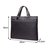 Men's 14 Inch Laptop Briefcase Office Organizer Bag