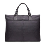 Men's 14 Inch Laptop Briefcase Office Organizer Bag