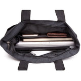 Oxford Men's Briefcase 14" Laptop Bag Handbag Office Document Organizer