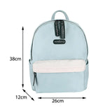 Street Women Backpack Multifunction Double Zipper For Teenager Girls