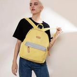 Street Women Backpack Multifunction Double Zipper For Teenager Girls