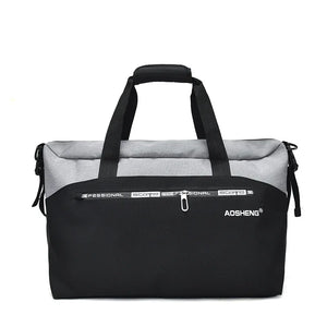 Men's Large Capacity Travel Bag Gym Fitness Yoga Crossbody Shoulder Bag