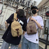 College School Bag Casual Shoulder Bags for Men Teenage Outdoor Travel
