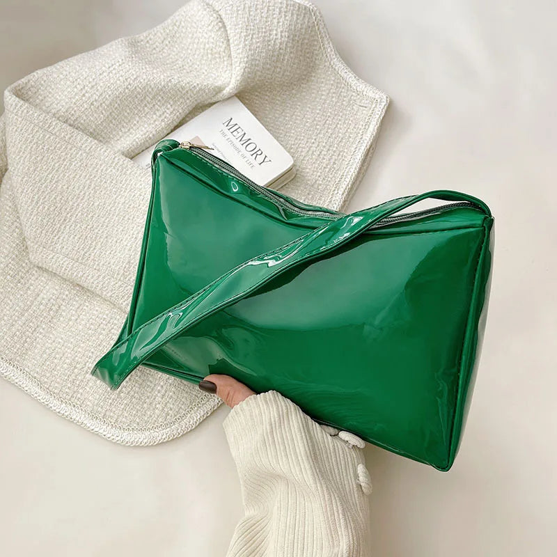 Women's Shoulder Bag Large Capacity Casual Square Leather Evening Clutch