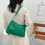Women's Shoulder Bag Large Capacity Casual Square Leather Evening Clutch