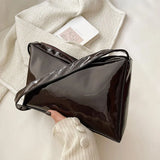 Women's Shoulder Bag Large Capacity Casual Square Leather Evening Clutch