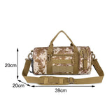 Men's Camo Travel Bag Gym Duffel Outdoor Shoulder Bag