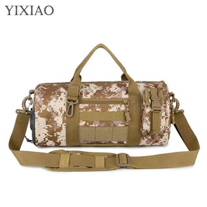 Men's Camo Travel Bag Gym Duffel Outdoor Shoulder Bag