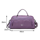 Waterproof Gym Yoga Bag High Capacity Travel Duffle Shoulder Bag