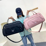 Waterproof Gym Yoga Bag High Capacity Travel Duffle Shoulder Bag
