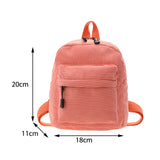 Mini Women Backpack Casual Shoulder Bag For Teenage Girls