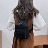Mini Women Backpack Casual Shoulder Bag For Teenage Girls
