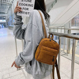 Mini Women Backpack Casual Shoulder Bag For Teenage Girls