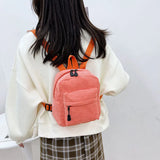 Mini Women Backpack Casual Shoulder Bag For Teenage Girls