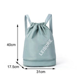 Women's Large Capacity Sports Travel Bag Gym Fitness Swimming Handbag Backpack