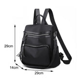 Large Capacity Women's School Backpack Multifunction Shoulder Bag