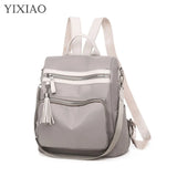 Large Capacity Women's School Backpack Multifunction Shoulder Bag